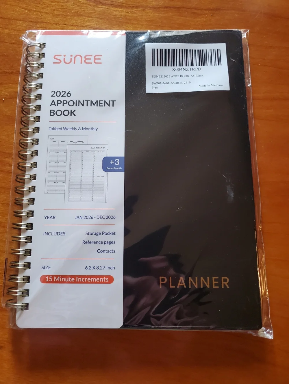Appointment Book Planner 2026 New - Picture 1 of 3